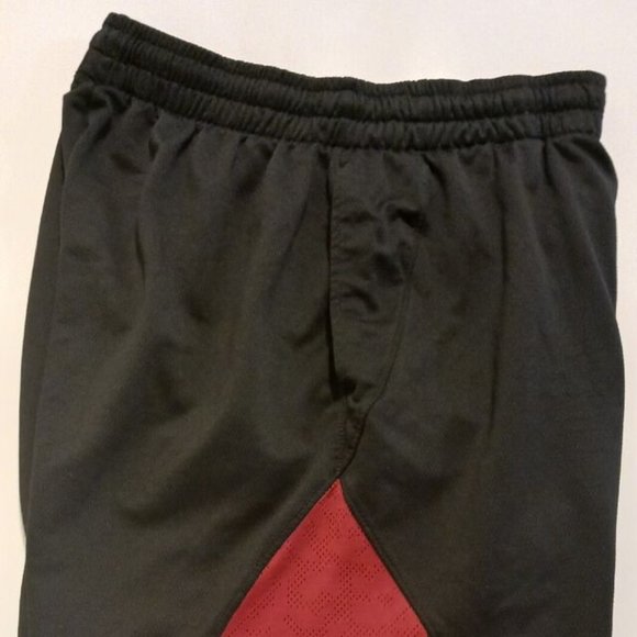 Jordan (Basketball) Shorts-(Red/Black)-(Size L)-(Pre-owned)-$30.00 - Picture 2 of 4